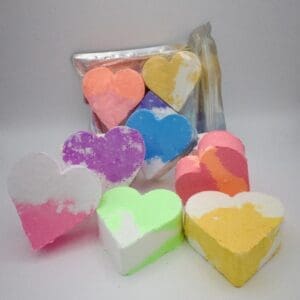 Large Heart Bath Fizzie