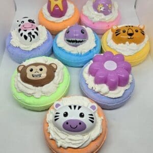 Frosted Secret Treasure Innertube Bath Bombs
